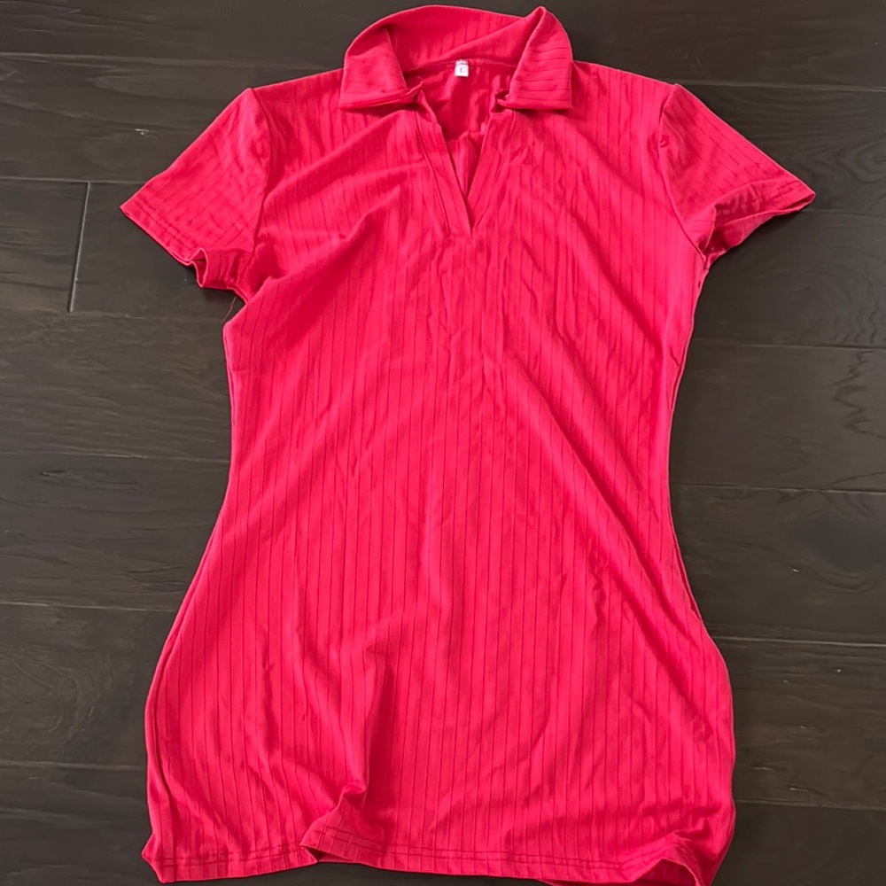 Vibrant Pink Mini Dress